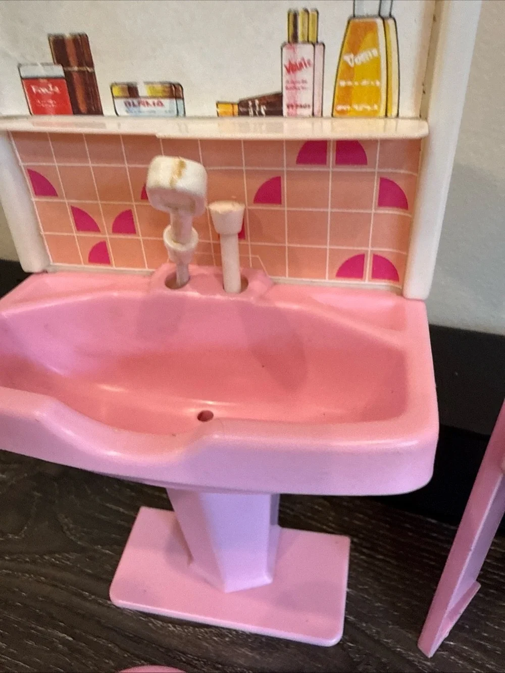 Arco Beauty Salon Play Set Complete 1983 toy 7689 for vintage